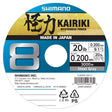 Shimano-Kairiki 8 Braid | 300m-Steel Grey-0.10mm-Hengelsport De Goeie Vangst