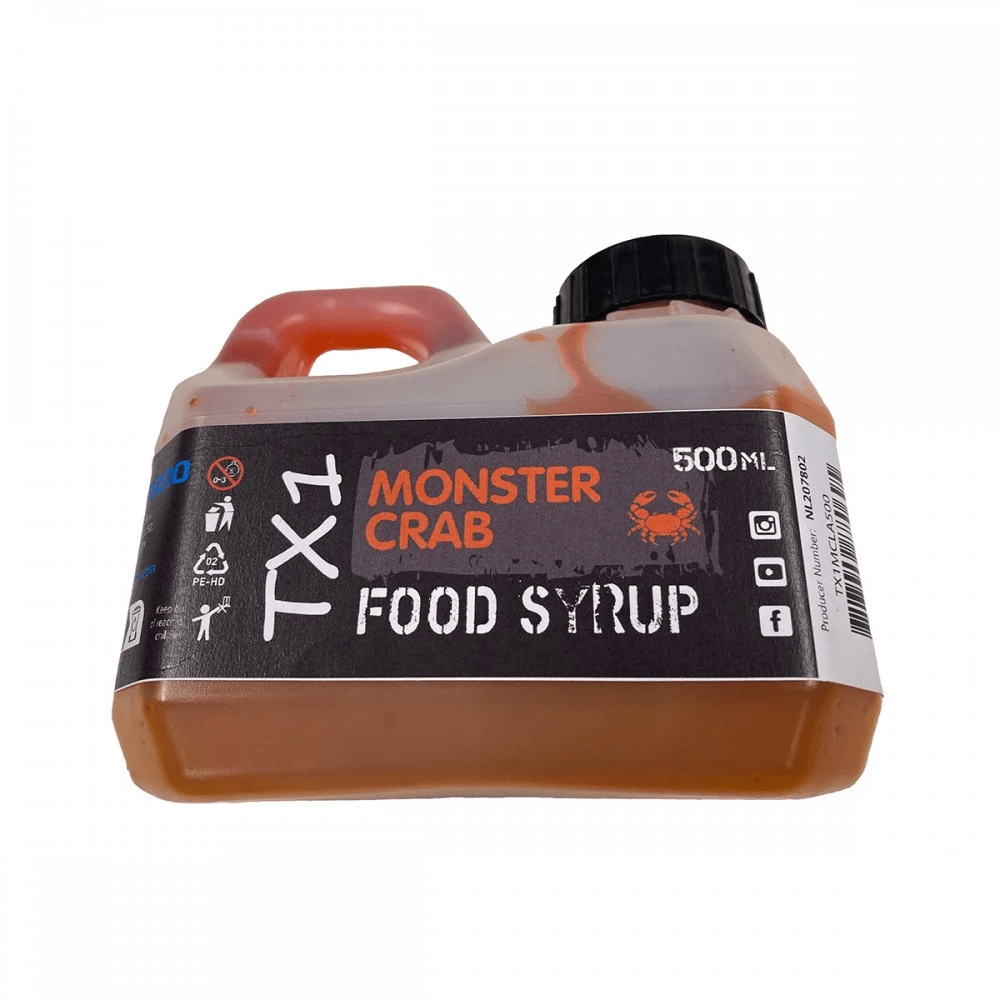 Shimano - Tribal Tx1 Monster Crab Food Syrup | 500ml - Hengelsport De Goeie Vangst