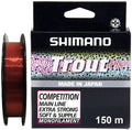 Shimano-Trout Competition Mono | 150m-Rood-0.185mm-Hengelsport De Goeie Vangst