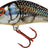 Salmo-Hornet Floating-6cm-Silver Black Red-Hengelsport De Goeie Vangst
