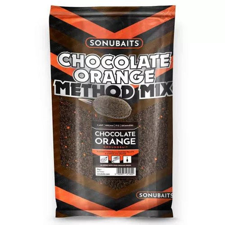 Sonubaits-Chocolate Orange Method Mix | 2kg-Bruin-2kg-Hengelsport De Goeie Vangst