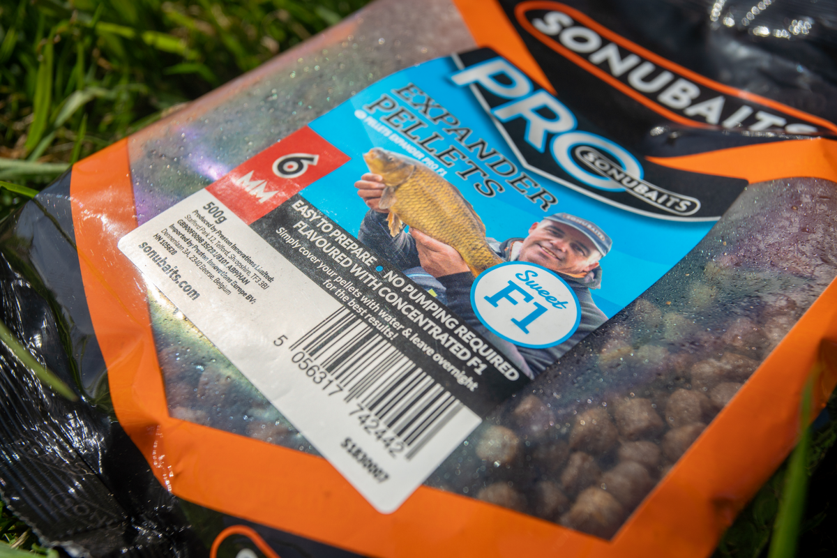 Sonubaits-F1 Pro Expander Pellets 500g-6mm - De Goeie Vangst