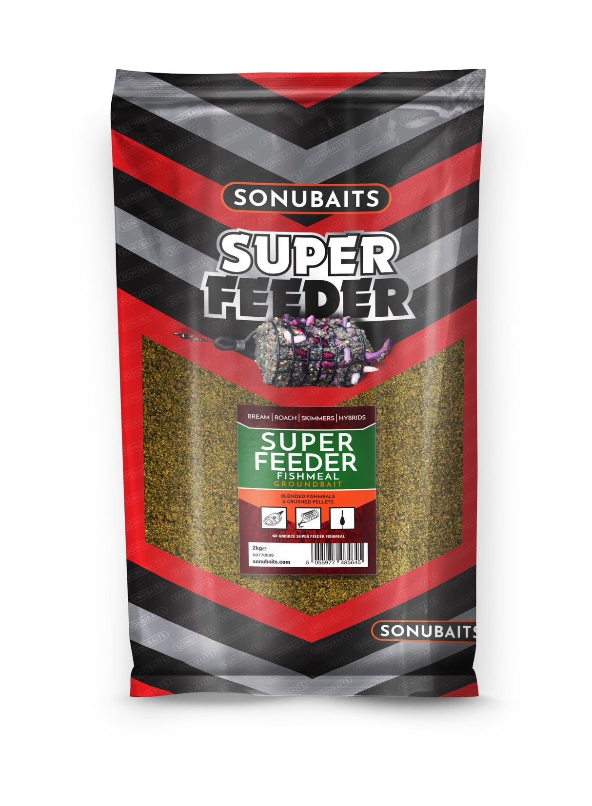 Sonubaits - Groundbait Super Feeder Fishmeal | 1kg - Hengelsport De Goeie Vangst