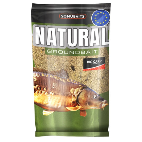 Sonubaits-Natural Big Carp Grondvoer-1kg - Hengelsport De Goeie Vangst