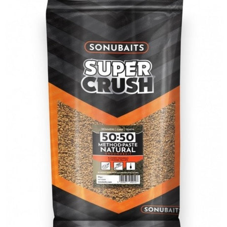 Sonubaits-Super Crush Method:paste Natural Groundbait-2kg - Hengelsport De Goeie Vangst