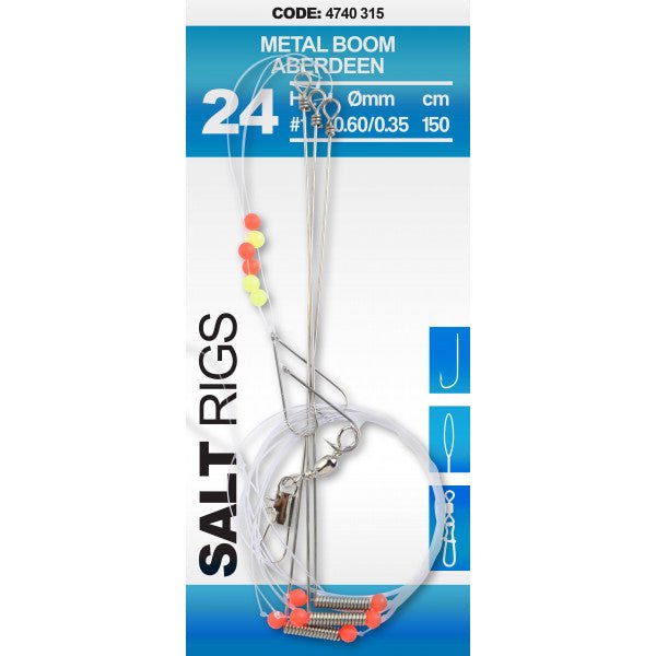 Spro-24 Salt Rig Metal Boom Aberdeen-6 - De Goeie Vangst