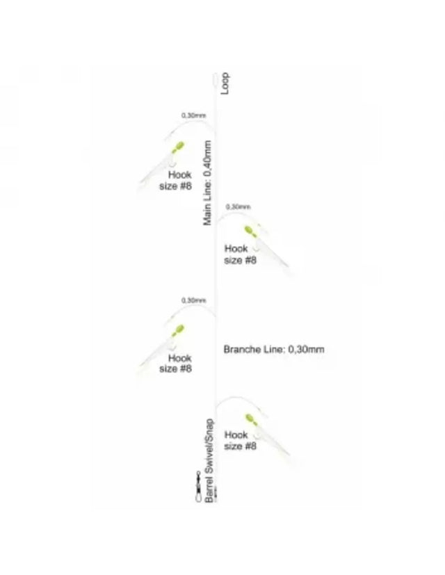 Spro - Haringpaternoster - Hengelsport De Goeie Vangst