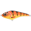Spro-The Rapper Jerkbait-UV Fire Perch-12,8cm-Hengelsport De Goeie Vangst