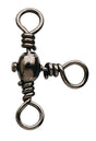 Spro - Black Crossline Barrel Swivel - Hengelsport De Goeie Vangst