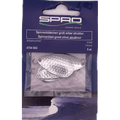 Spro-Spinnerblad Groot Zilver Struktuur-Zilver - Hengelsport De Goeie Vangst