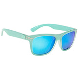 Strike King-King Sk Plus Cash Sunglasses Crystal Frame Multi Layer White Blue Mirror Gray Base Lens - Hengelsport De Goeie Vangst