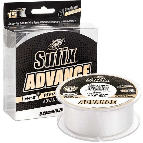 Sufix - Advance G2 Clear Monofilament - 300m -  - Hengelsport De Goeie Vangst