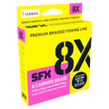 Sufix-SFX 8x Hot Yellow | 135m-hot yellow-0.104mm-Hengelsport De Goeie Vangst