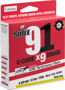 91 G-core x9 braid | 100m