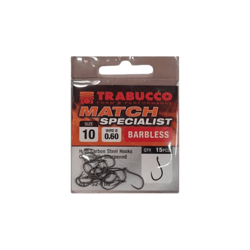 Trabucco - Match Specialist Barbless - Hengelsport De Goeie Vangst