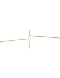 Tronixpro-Beaded Spreader-Rood/ Geel-8mm-Hengelsport De Goeie Vangst