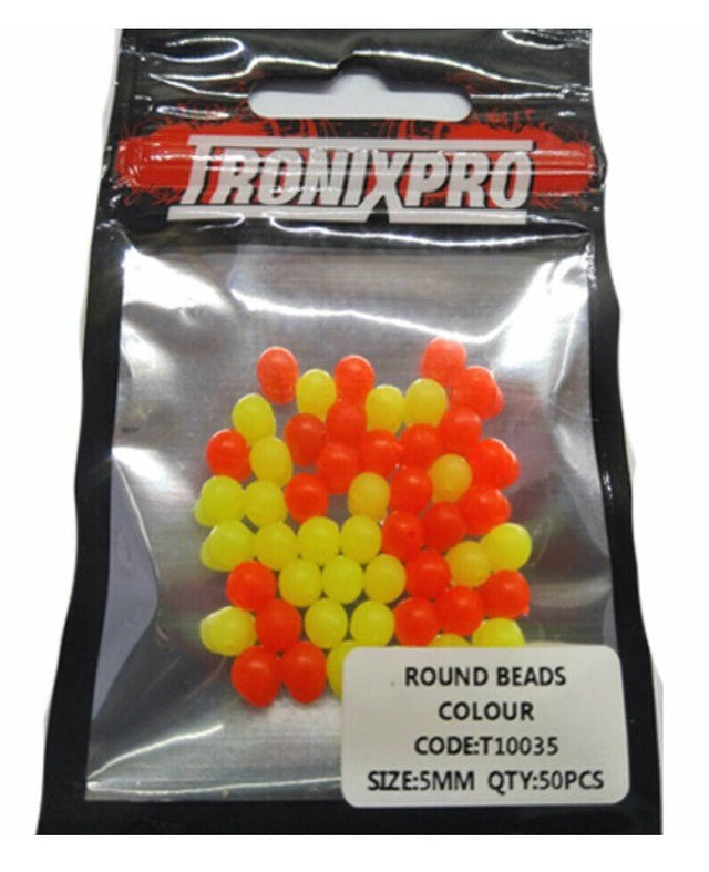 Tronixpro - Round Beads Colour - Hengelsport De Goeie Vangst