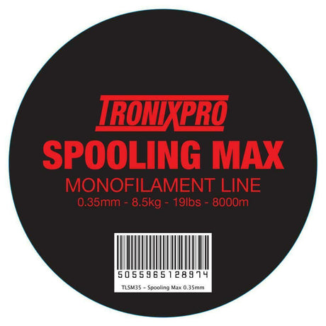 Tronixpro - Spooling Max Mono Line 8000m - Hengelsport De Goeie Vangst