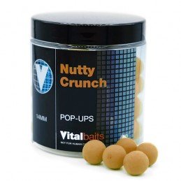 Vital Baits - Nutty Crunch Pop Ups - Hengelsport De Goeie Vangst