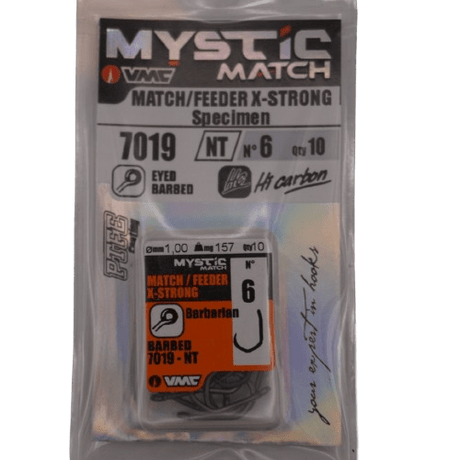 VMC - 7019 - NT Barbarian Carp Match | Barbed - Hengelsport De Goeie Vangst