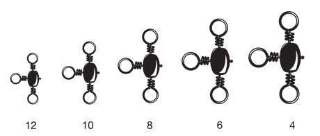 VMC - Barrel Cross Swivel -  - Hengelsport De Goeie Vangst