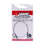 VMC-Titanium Pike Leader-50cm / 60lb - Hengelsport De Goeie Vangst
