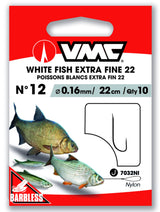 VMC-ryby spokojnego żeru Extra Fijn Barbless Gemonteerde przypony 22cm-H12 0.16mm 22cm - De Goeie Vangst