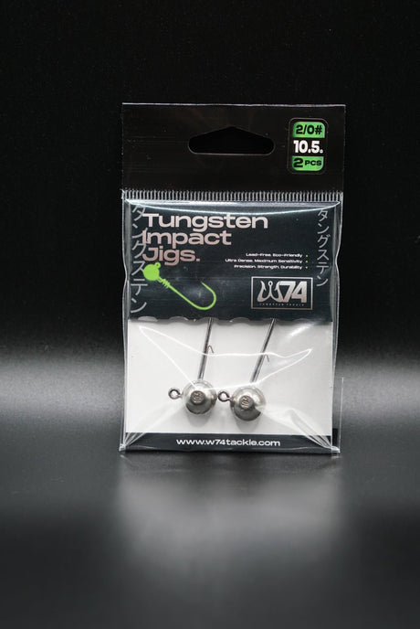 W74 Tungsten Tackle - Tungsten Impact Jigs (2 pcs) - Hengelsport De Goeie Vangst