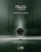 W74 Tungsten Tackle-Tungsten Marked Flex Head-Black Nickel-3g-De Goeie Vangst