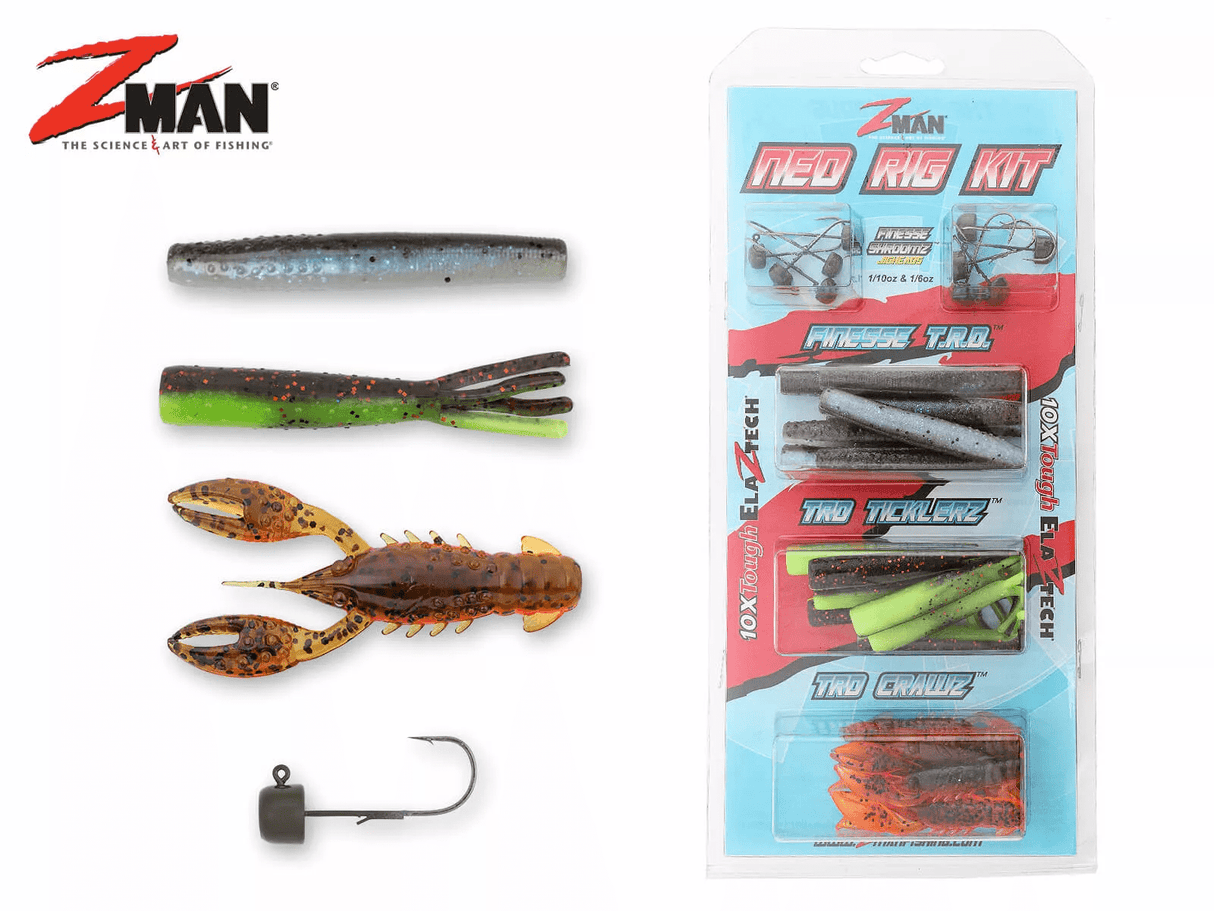 Z - Man - Ned Rig Kit Hot Colors - Hengelsport De Goeie Vangst