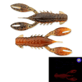 Z-Man-TRD CrawZ 2.5"-2.5" / 6cm-Green Pumpkin Orange-Hengelsport De Goeie Vangst